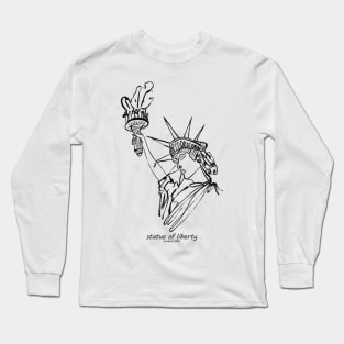 Statue of Liberty II Long Sleeve T-Shirt